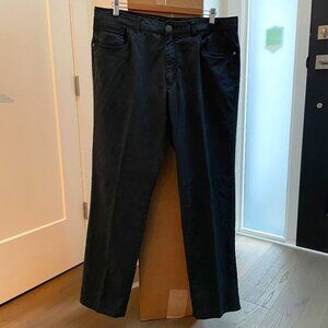 Tommy Bahama 5 Pocket Straight Leg Cotton Tencel Blend Chino Pants Navy 36x32